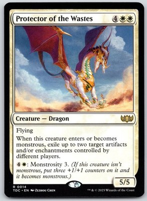 Protector of the Wastes (14) - TDC: Commander: Tarkir: Dragonstorm NM
