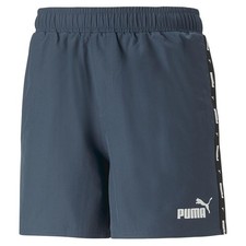 Puma Ess+ Tape Sport Shorts Unisex Dunkelblau Gr. M Neu