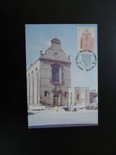 architecture Wavre city hall maximum card Belgium 1986