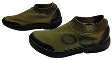 Mens 13 OOFOS Green Canvas Recovery Sneakers 06012023-81