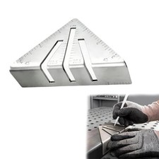 Professional Heavy Duty Metalworking Miter Square,Carpenter Triangle Ruler