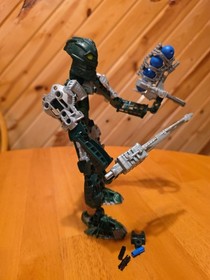 LEGO BIONICLE: #8728 Toa Hahli & #8731 Toa Kongu. No Instruct Or Box