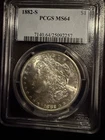 1882-S Morgan Silver Dollar, San Francisco Mint Issue, PCGS MS64