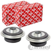 2X febi bilstein Domlager Satz Hinten Oben Beidseitig Passend FÜR CitroËN C1