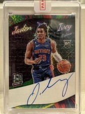 2022-23 Panini Spectra Colorgraphs Jaden Ivey RC Meta Prizm /25 On Card Auto