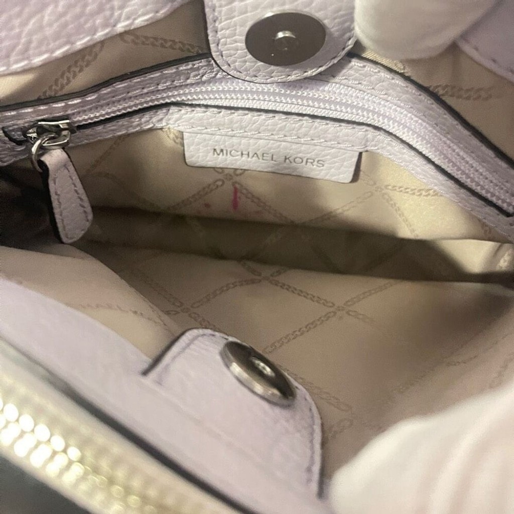 Michael Kors Camille Small Satchel & Wallet Set Lavender Mist Purple thumbnail 5