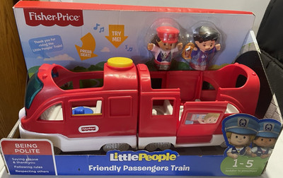 Fisher-Price Little People Friendly Passengers Train Toy Set, Ages 1-5