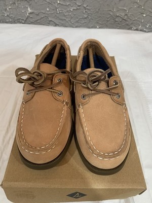 Size 1M Big Kids Sperry Authentic Original Sahara A/O Boat Shoe
