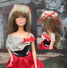 Monique Gold Doll Wig "Rheanna" Size 4" in Ginger Brown