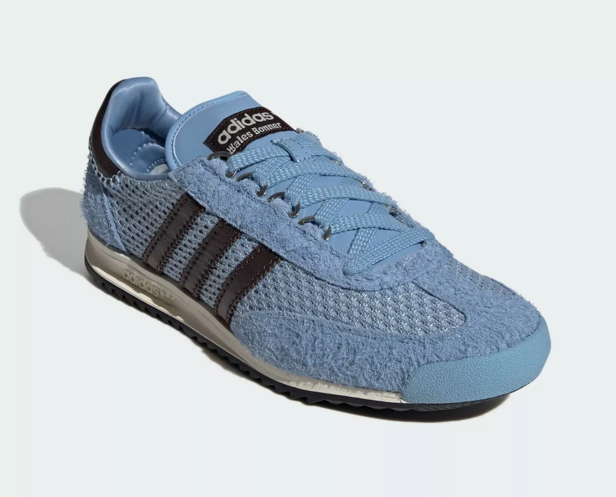Adidas Wales Bonner x SL 76 Ash Blue IH3262 US Men 7 Light Use Rare IH3262 Adidas SL76 Wales Bonner Ash Blue [USED] - 10.5 M  main image 3