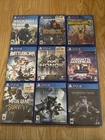 Lot Of 9 PS4 Games