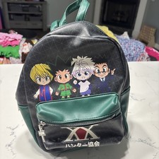 Bioworld Hunter x Hunter Chibi Mini Backpack 7"X4"X11.5" rare collectible