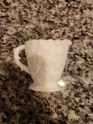 Vintage Milk Glass Westmoreland Creamer