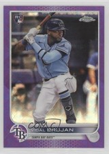 2022 Topps Chrome Logofractor Edition Purple Refractor /250 Vidal Brujan 18t1
