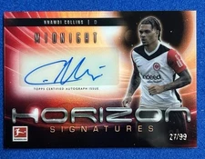 2024-25 Topps Midnight Bundesliga Nnamdi Collins Horizon Auto # /99