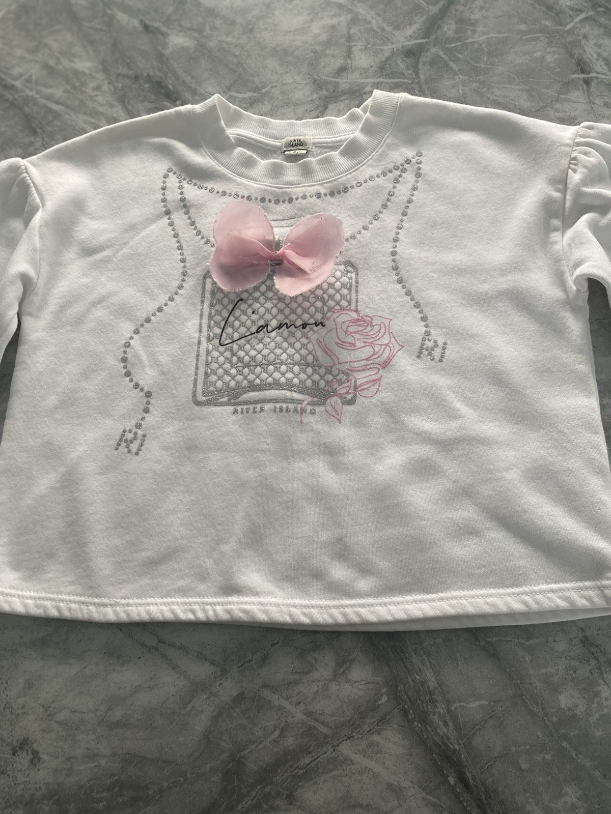 River Island Sweat Tops Age 7-8 Years image 2