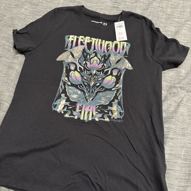 NWT Abercrombie & Fitch Girls Fleetwood Mac Band T Shirts  Size 13/14