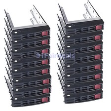 16X SuperMicro SB16105 2.5" SAS/SATA Hard Drive Caddy Trays MCP-220-00047-0B