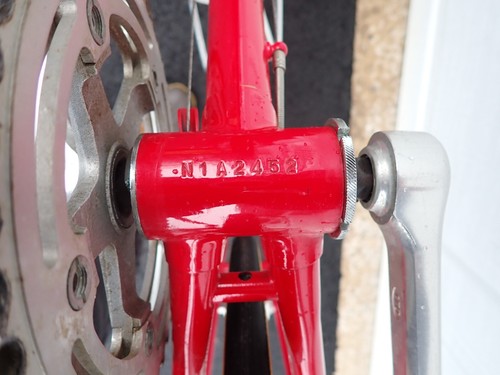 Raleigh Mens Super Course Bicycle Road Bike 12 Speed Red - Picture 10 of 12