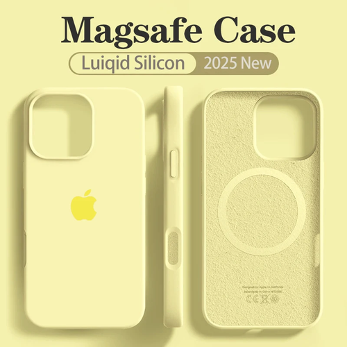 Original Liquid Silicone For Apple Magsafe iPhone 16 15 14 13 12 Pro Max Plus - Picture 30 of 38