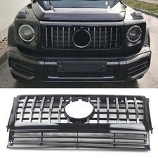 Sport Kühlergrill Frontgrill schwarz chrom für Mercedes G Klasse W463 90-18