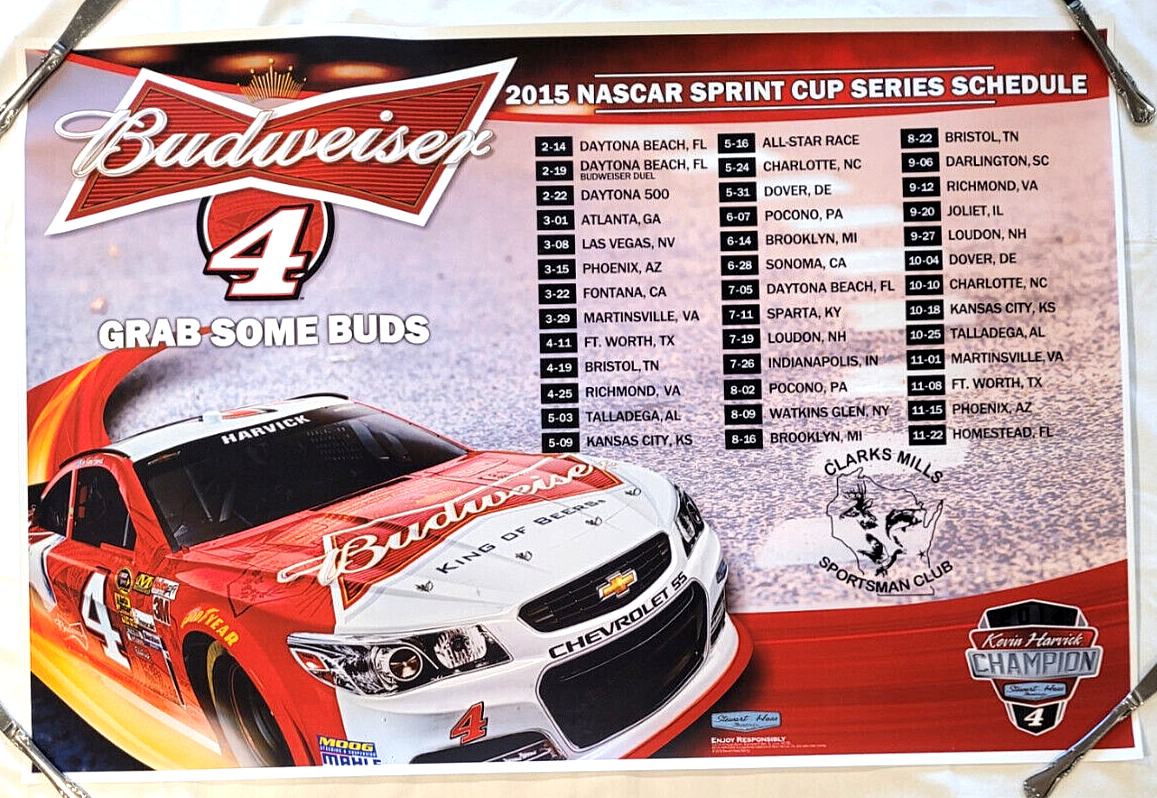 2015 Nascar Sprint Cup Schedule NBC To Carry Closing Races