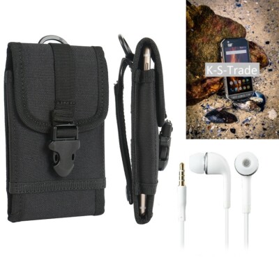 Holster für Caterpillar Cat S31 + Headset Outdoor Schutz Hülle Gürtel Tasche 
