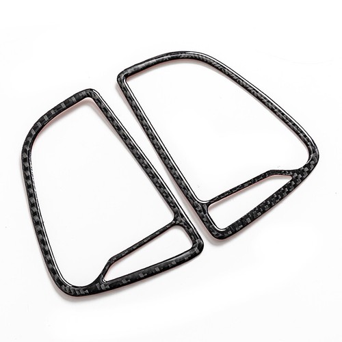 Red Air Outlet Vent Cover For Dodge Challenger 2015~2023 REAL HARD Carbon Fiber - Picture 6 of 10