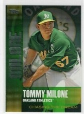 Tommy Milone 2013 Topps Chasing the Dream #CD-20 Oakland Athletics