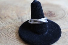 3 Sterling Silver interlocking rings Ring size 7