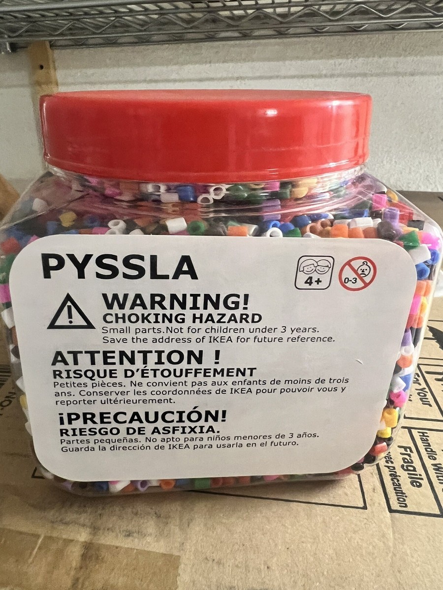 ヒスイカズラ IKEA PYSSLA COLOURFUL BEADS : Large Tub (New and Sealed) | eBay