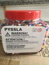 IKEA PYSSLA COLOURFUL BEADS : Large Tub   New and Sealed 