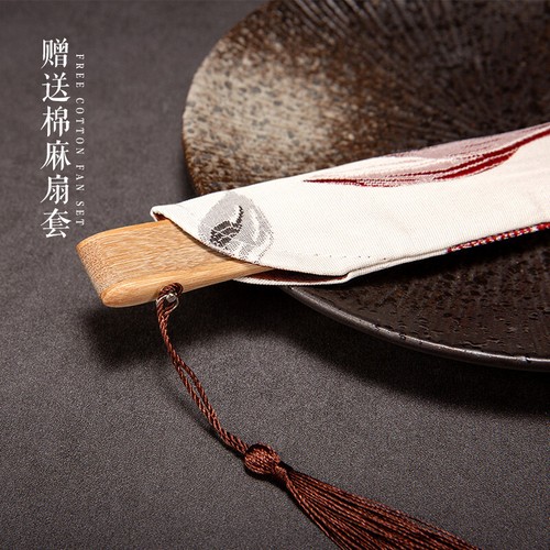 Fan Folding Fan Chinese Women's Ancient Style Hollow Out Full Bamboo Fan Gift - Picture 3 of 11