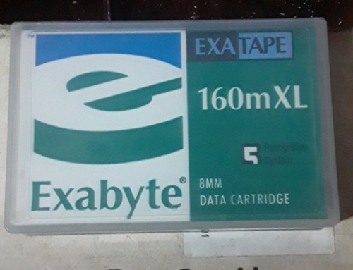 Sealed Pack Of 9 Exabyte 160mXL Exatape Data Cartridges - 8mm Tape Drive - New - Picture 2 of 3