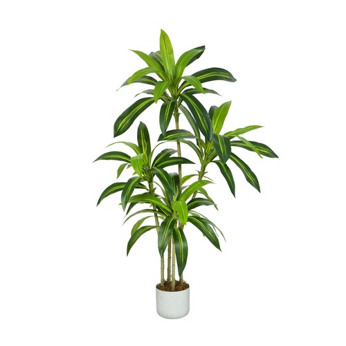 Artificial Agave Tree w/Plastic Planter and Artificial Moss for House Office - Picture 17 of 55