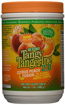 Beyond Tangy Tangerine 2.0 Multi Vitamin Mineral Complex 30 Servings Organic 