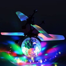 Flying Ball Toys, RC Toy for Kids Boys Girls Rechargeable Light Ball Drone Infra