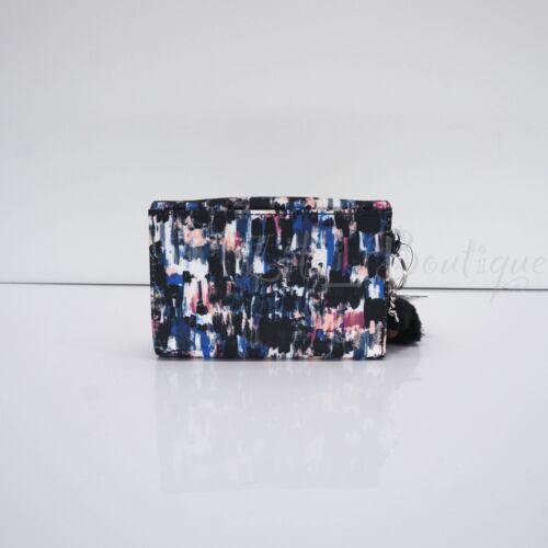 Kipling PIXI Snap Medium Trifold Wallet AC3739 Polyester Brush Strokes $54 NWT - Picture 3 of 12