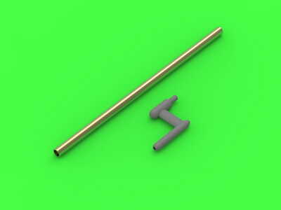 toamam♭36 MASTER AM-48-157 - 1:48 American type Pitot tube WWII period L