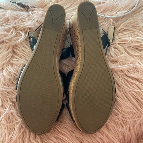 Unworn Prada Wedges. Amazing Condition, No Scratches. - Picture 3 of 3