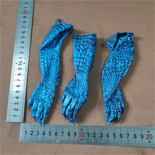 2PCS Real Alligator Crocodile Skin Paw Leather Hide Pelt DIY Craft Accessories - Picture 19 of 36
