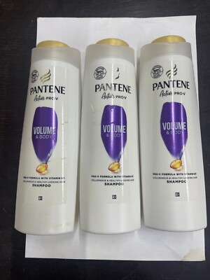 Pantene Pro-V Volume & Body Silicone Free Shampoo Pro-V Formula ,(3 Q)