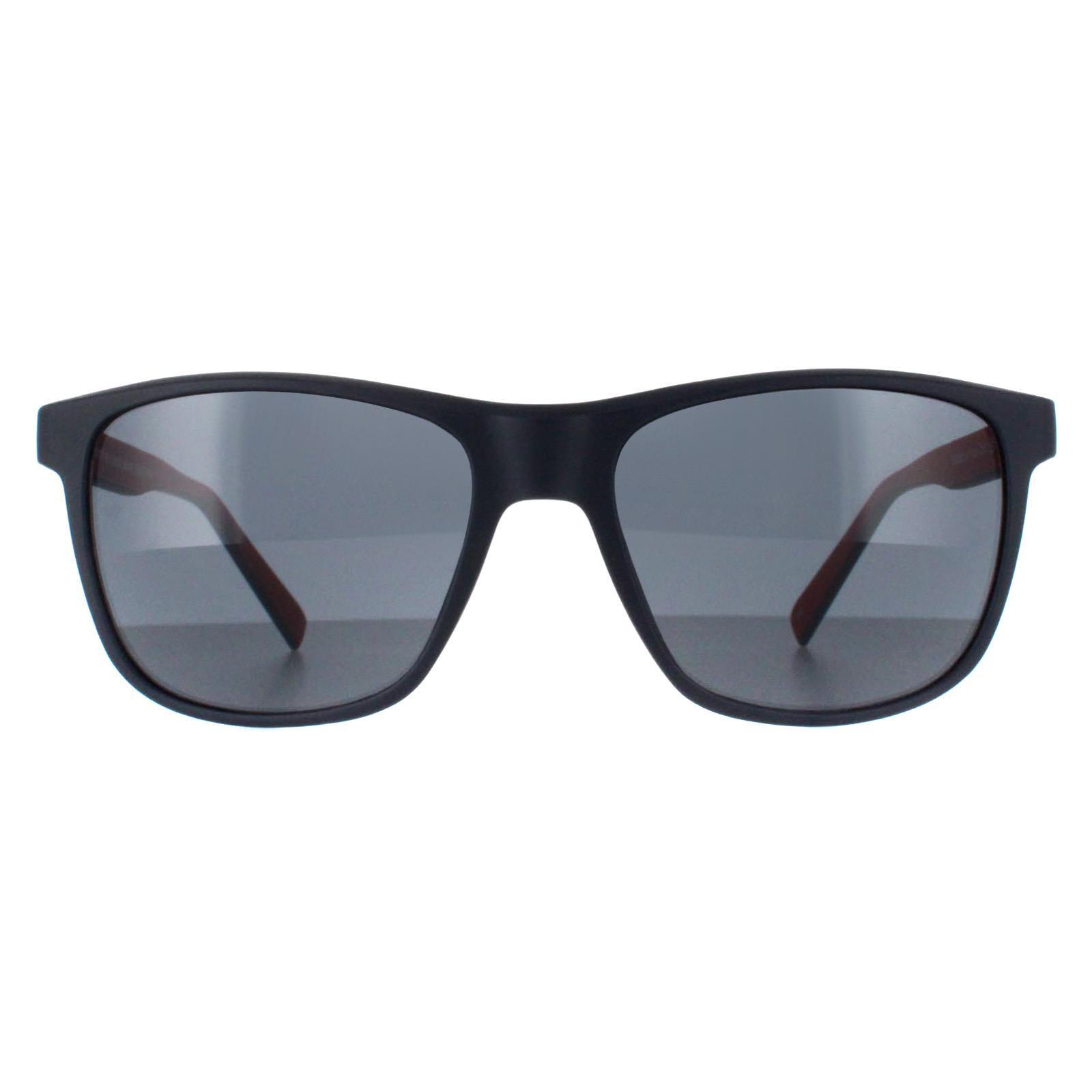 Smarty SB2302 Matte Navy Sunglasses with Red Blue Accents