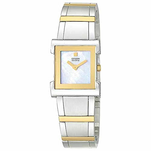 Citizen EW8314-55D Eco Drive Women's Stainless-Steel Strap, Two Tone, Watch