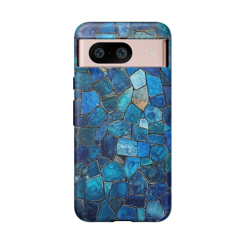Blue Tortoise Glass Mosaic - Phone Cover Case for iPhone, Galaxy, Pixel - 第 138/281 張圖片
