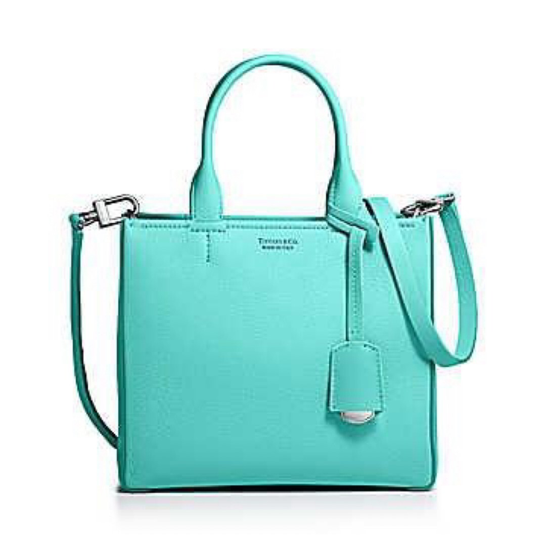 【Tiffany&Co】Micro Tote マイクロトート Tiffany & Co Micro Tote Tiffany Blue Crossbody Strap Purse