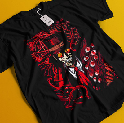 Hellsing Shirt Alucard Tshirt Seras Victoria T-Shirt Vampire Tee Anime Dracula