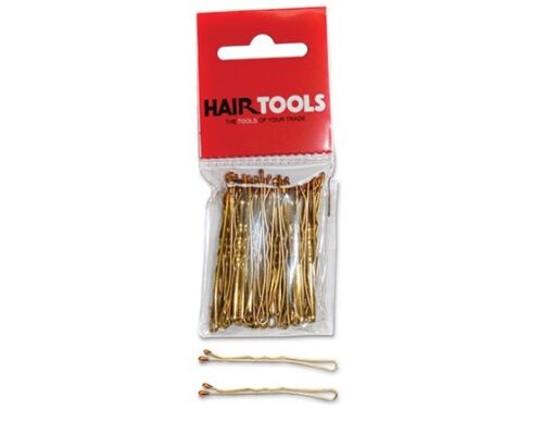 HAIRTOOLS 2" Hair Grips Strong Blonde PK 50 X2 (100 GRIPS IN TOTAL) - Picture 1 of 1