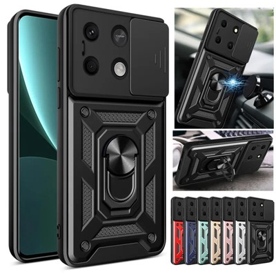 Armor Case For Xiaomi Redmi Note 13 Pro 5G 12 Pro Cover Lens Protection Magnetic