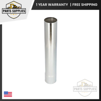 Exhaust Stack Pipe 4'' x 24'' Straight Chrome Universal Fitment